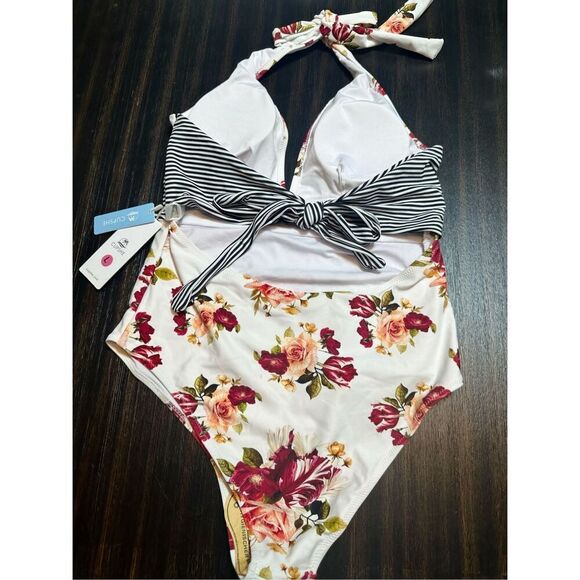 CUPSHE NWT size L one piece women’s swimsuit - Picture 6 of 12